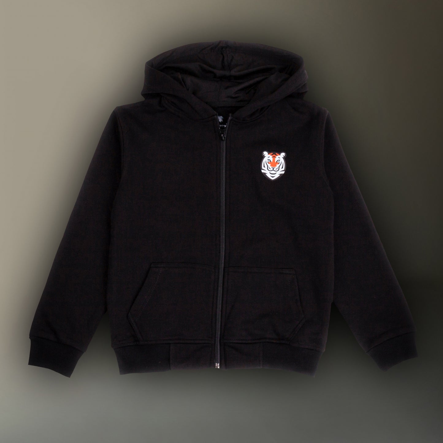 Fermuarlı Kapüşonlu Polar