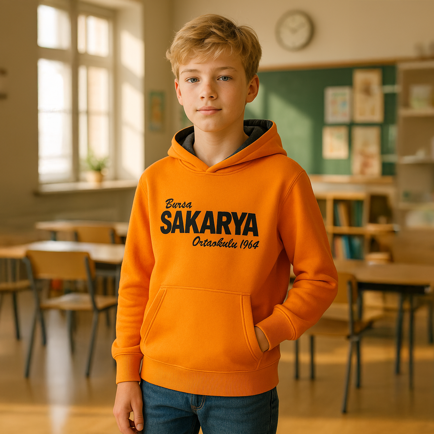 Kapüşonlu Sweatshirt